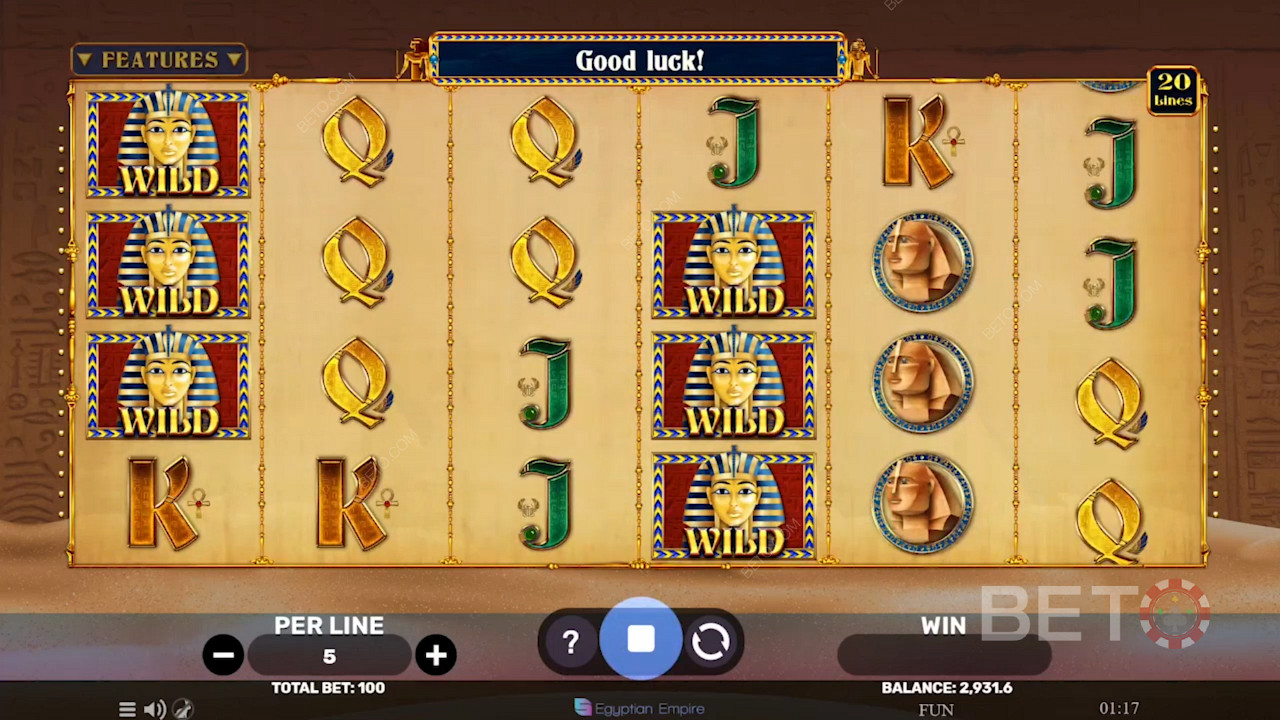 Egyptian Sands 免费游戏