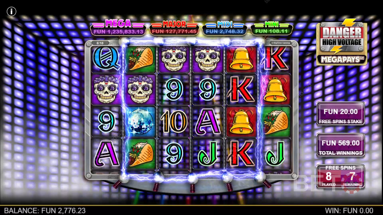 Danger High Voltage Megapays 免费游戏