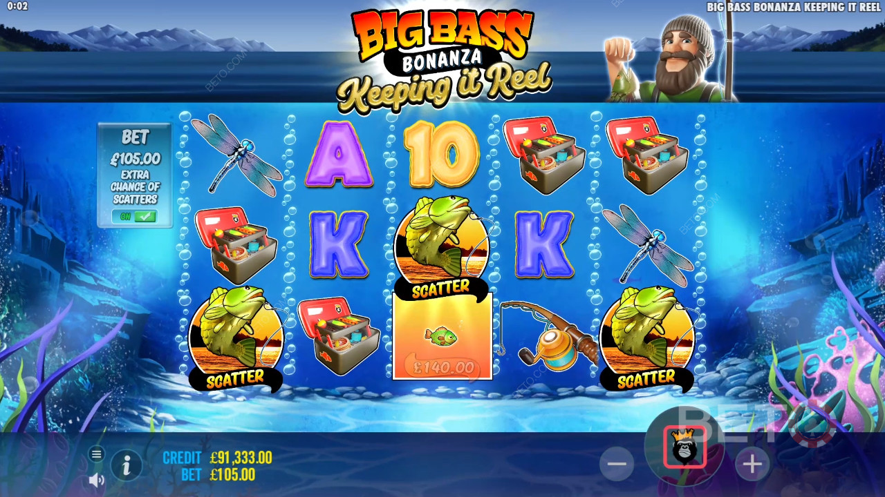 Big Bass - Keeping it Reel 评论 by BETO Slots