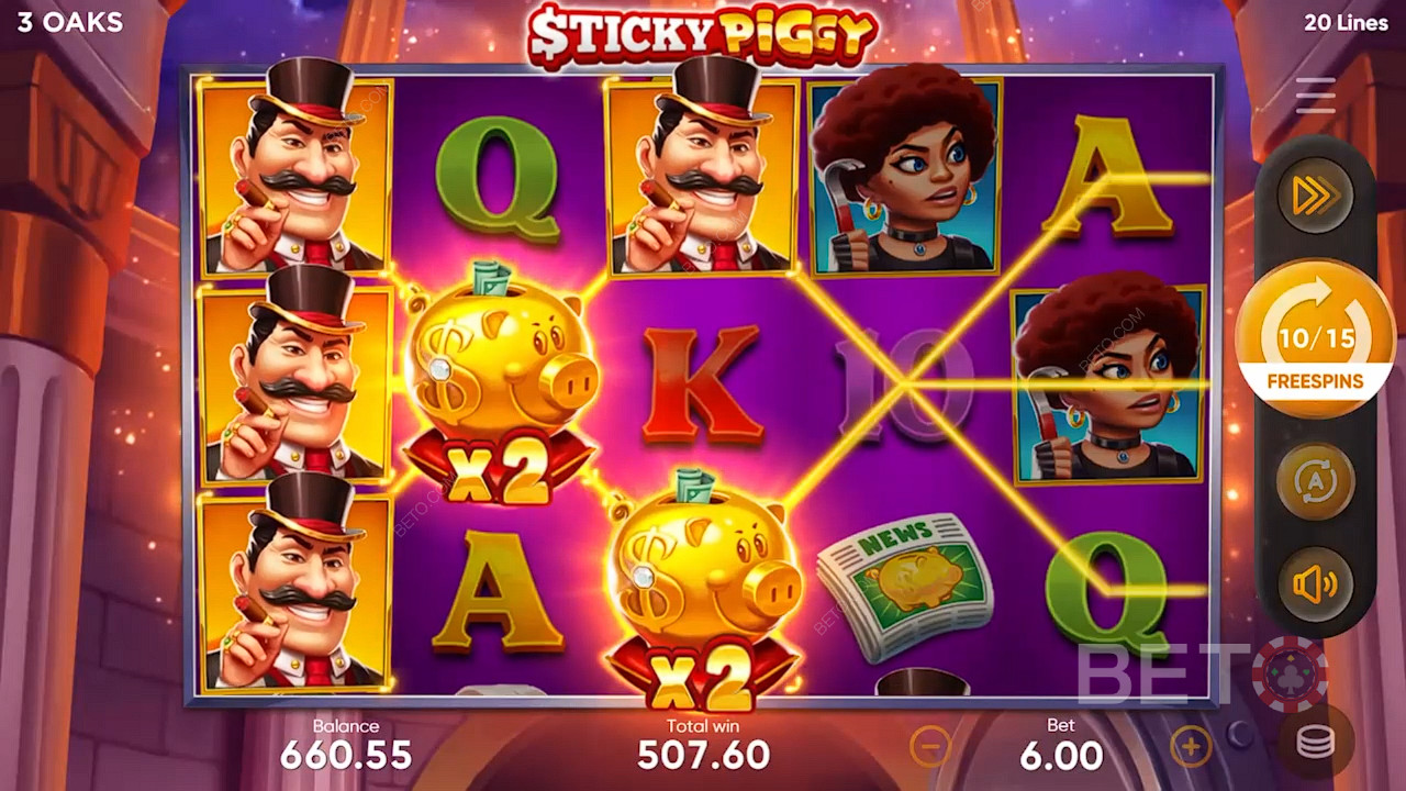 Sticky Piggy 免费游戏