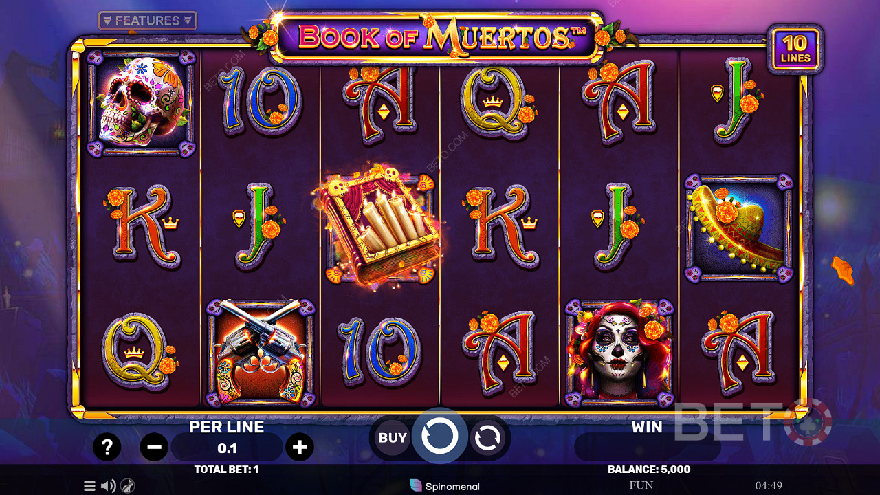 Book of Muertos 免费游戏