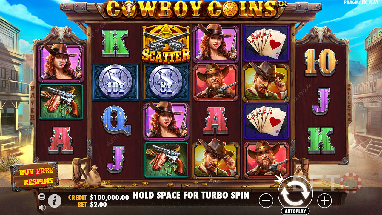 Cowboy Coins 免费游戏