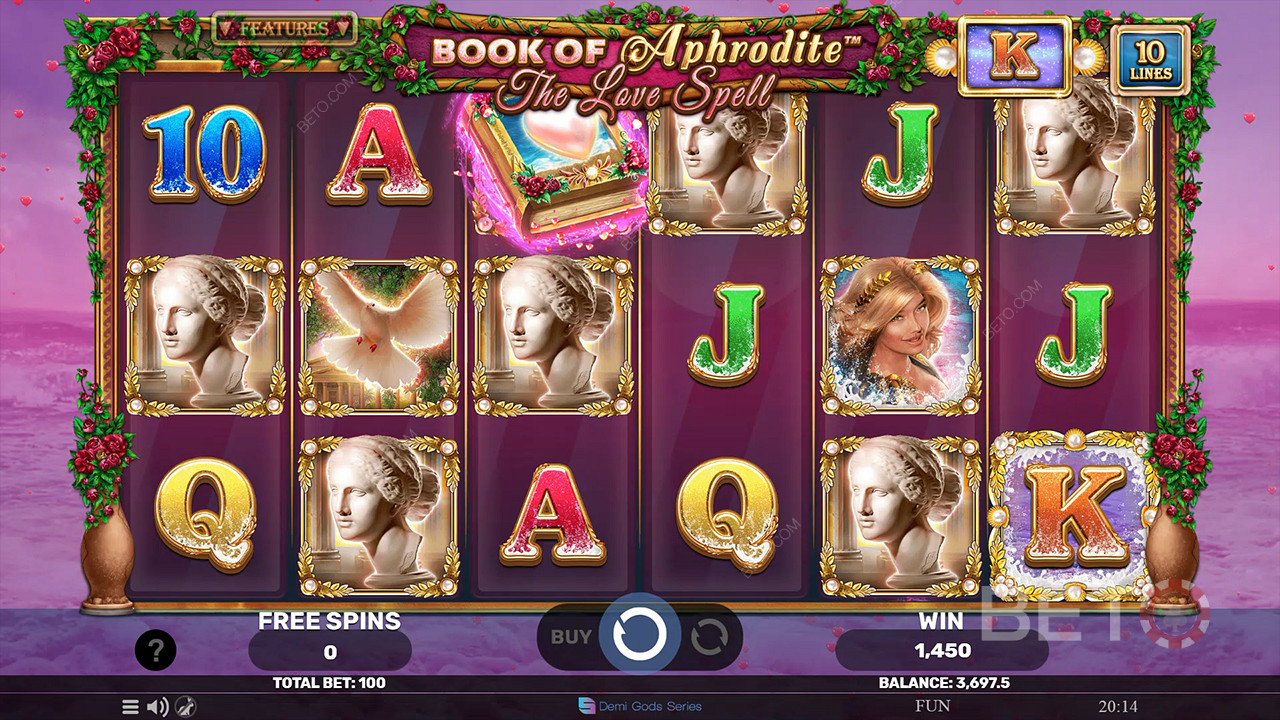 Book Of Aphrodite - The Love Spell 免费游戏