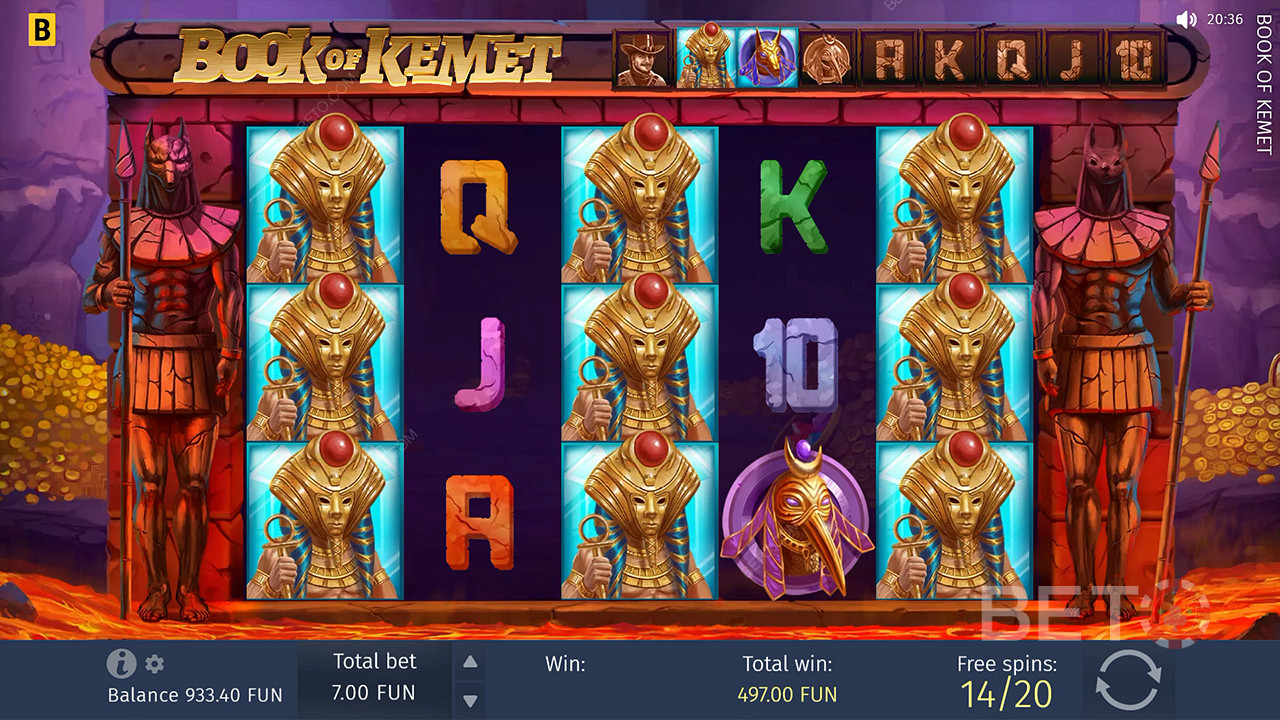 Book of Kemet 免费游戏