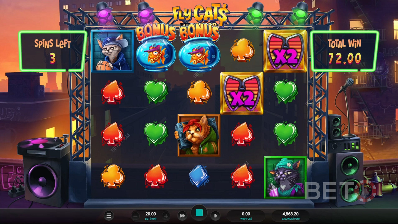 Fly Cats Dream Drop 免费游戏