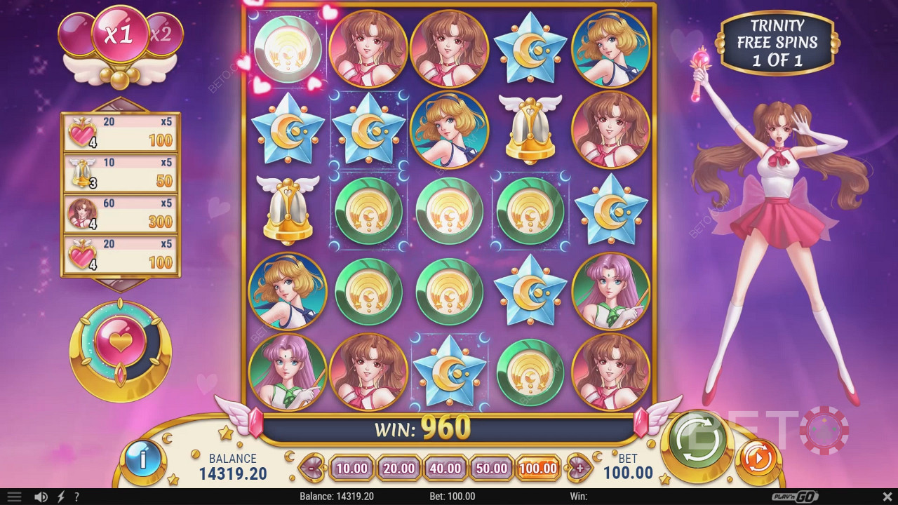 Moon Princess Trinity 免费游戏