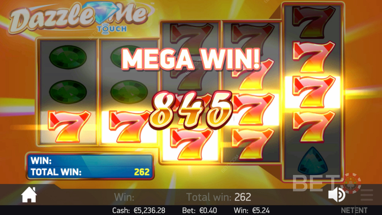 Mega Win Dazzle Me在线老虎机