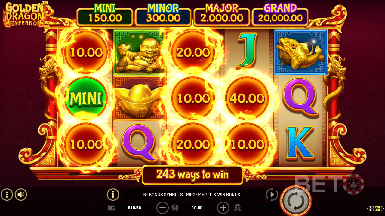Golden Dragon Inferno 免费游戏
