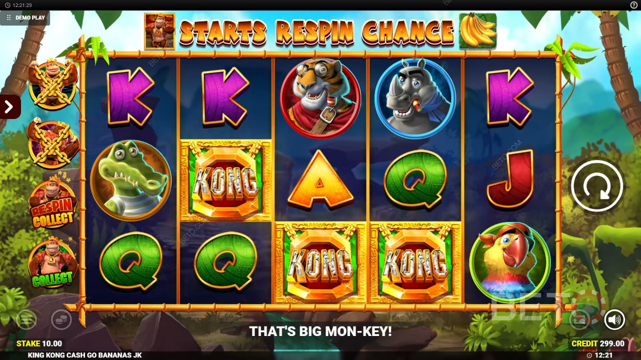 King Kong Cash Go Bananas 在线老虎机 - 我们的评价
