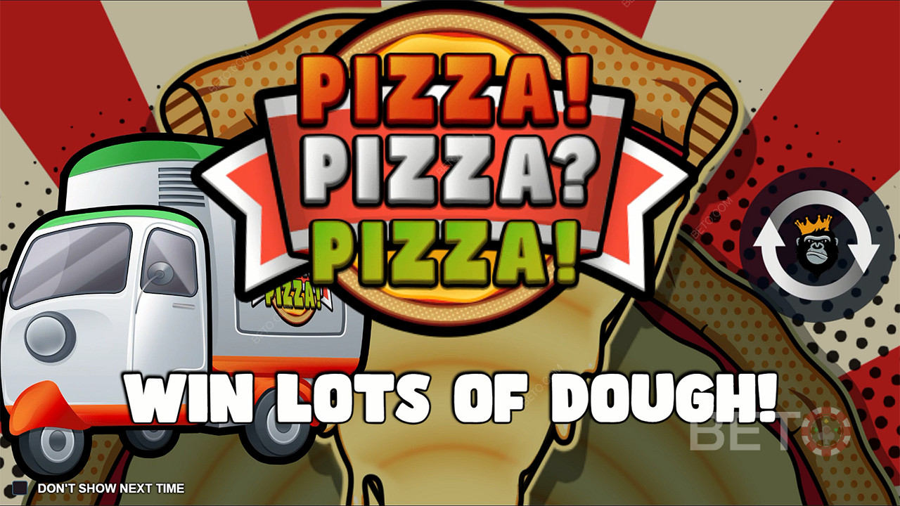 在 "披萨 "游戏中追逐超过您投注额 7,000 倍的最高奖金！比萨？比萨！老虎机