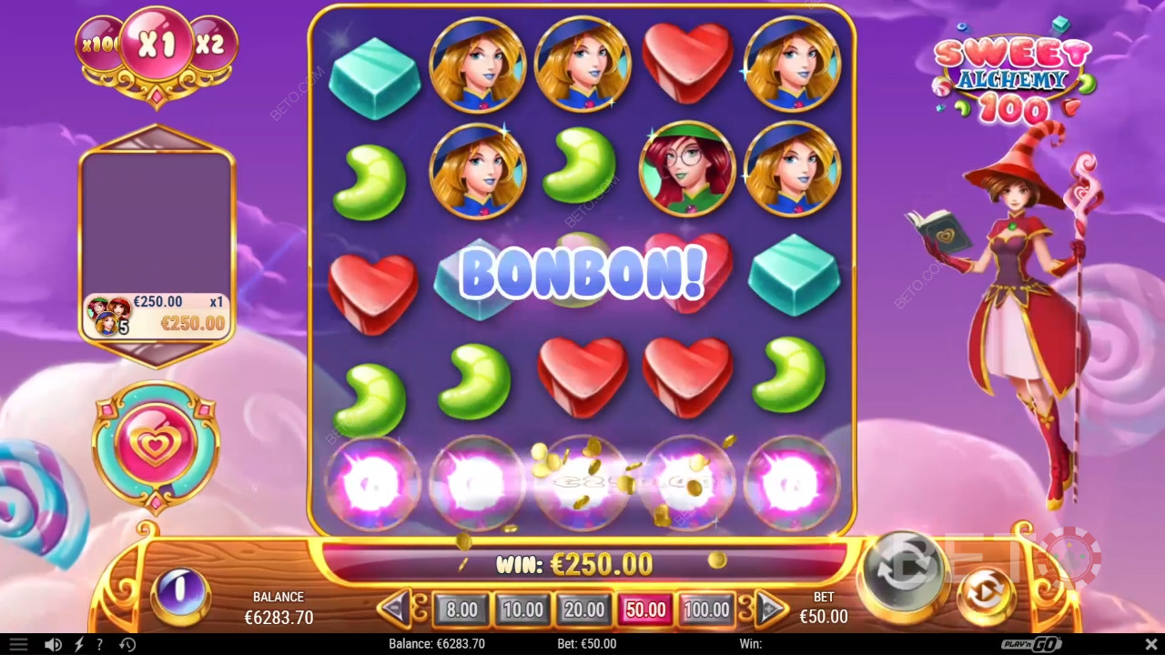 甜蜜炼金术 100》评论：BETO 老虎机