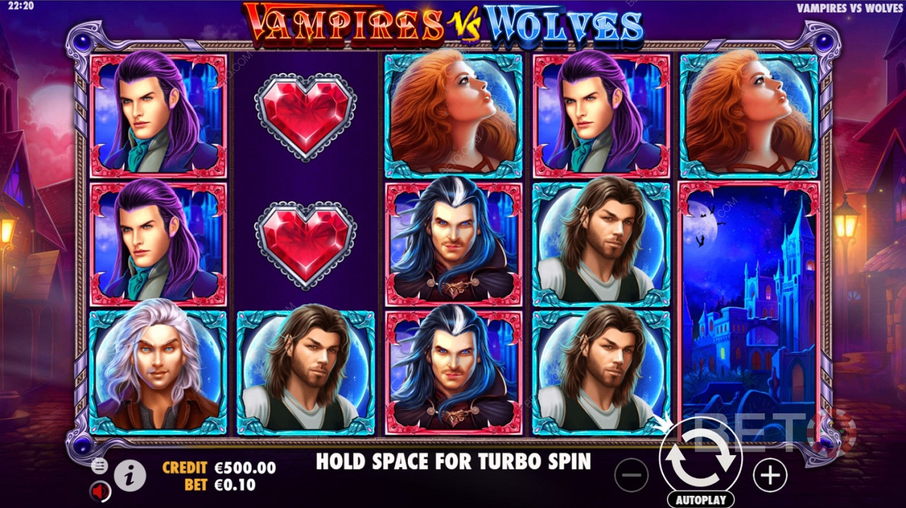 Vampires vs Wolves的五轮三排结构