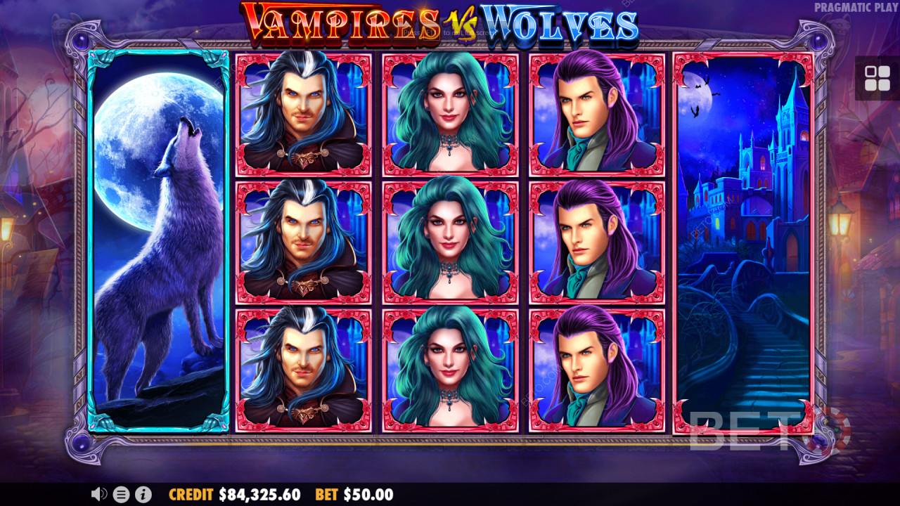 Vampires vs Wolves 该开发商为您带来惊心动魄的奇幻主题
