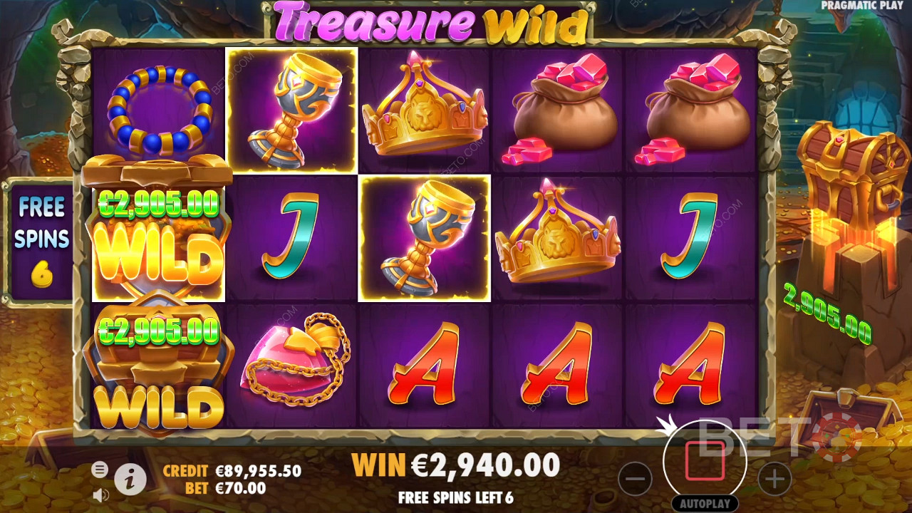 Treasure Wild 免费游戏