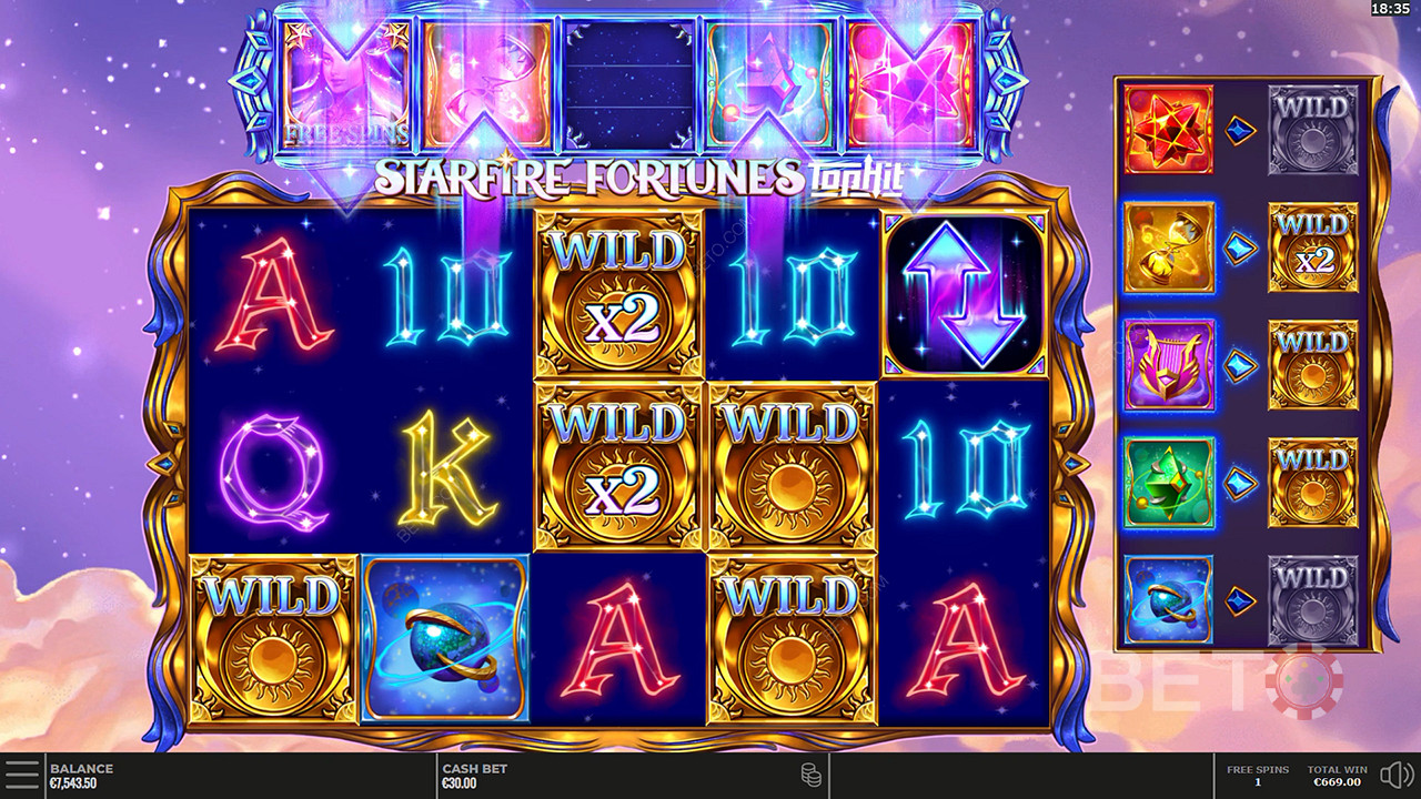 Starfire Fortunes  免费游戏
