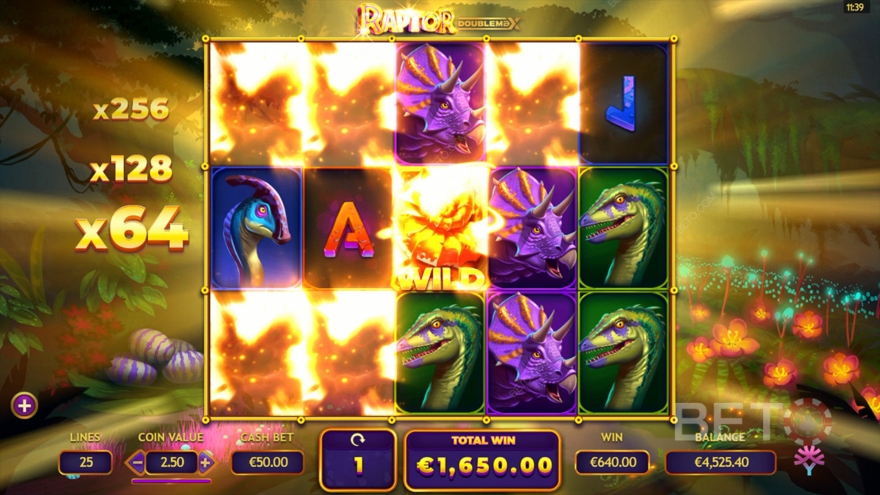 Raptor Doublemax 免费游戏