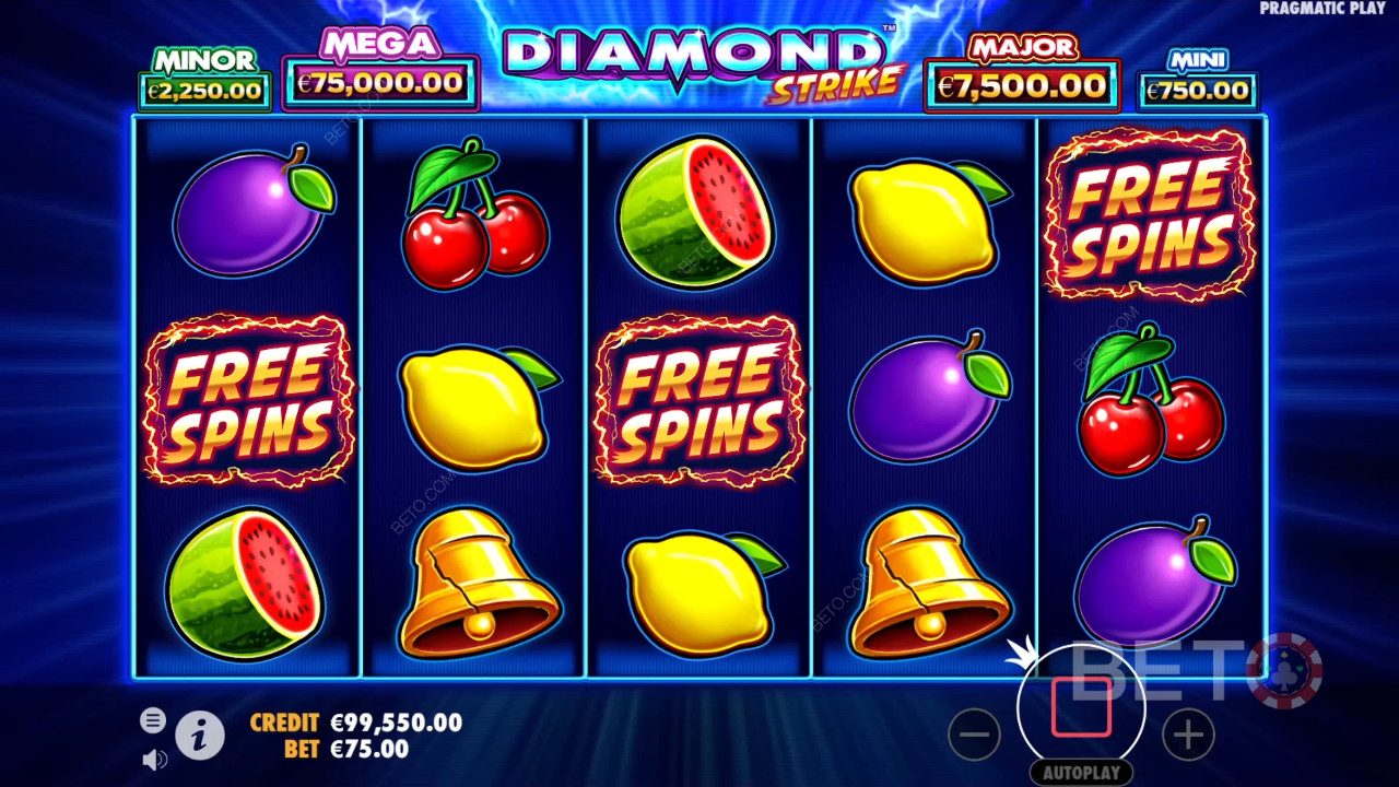 Diamond Strike 视频老虎机 - 最终结论