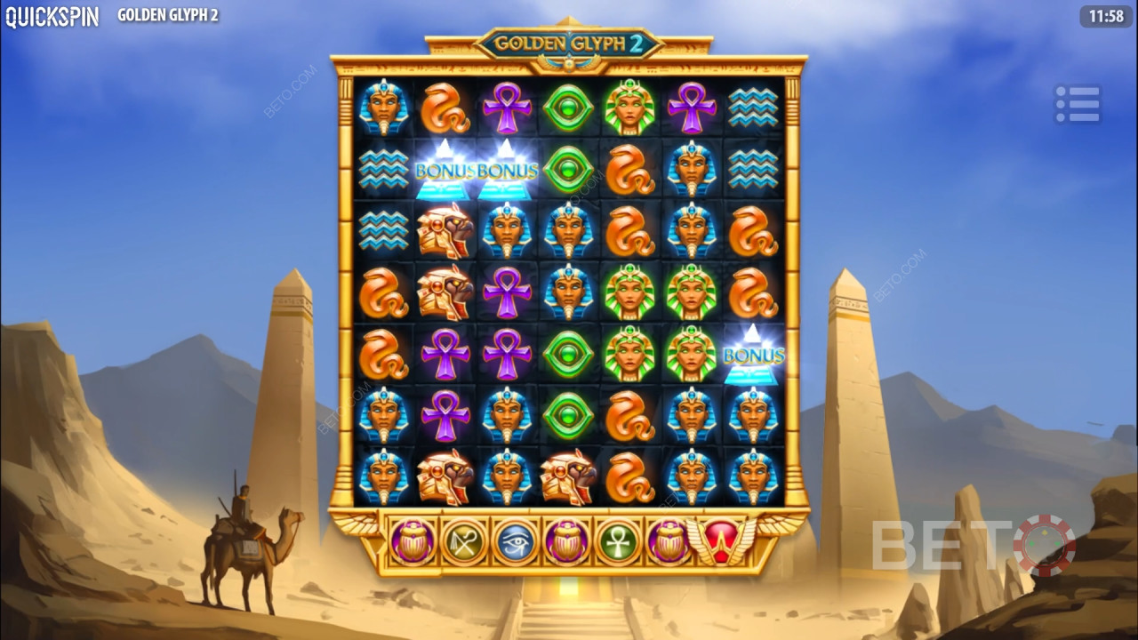 Golden Glyph 2 评论者：BETO 老虎机