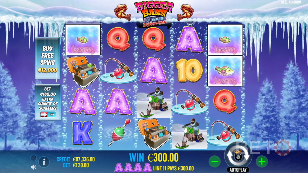 Bigger Bass Blizzard - Christmas Catch 评论 by BETO Slots