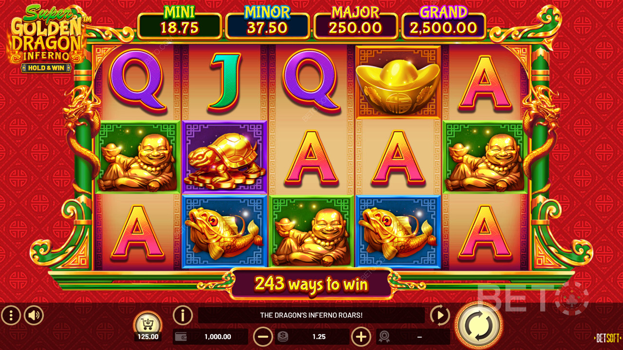 Super Golden Dragon Inferno  免费游戏