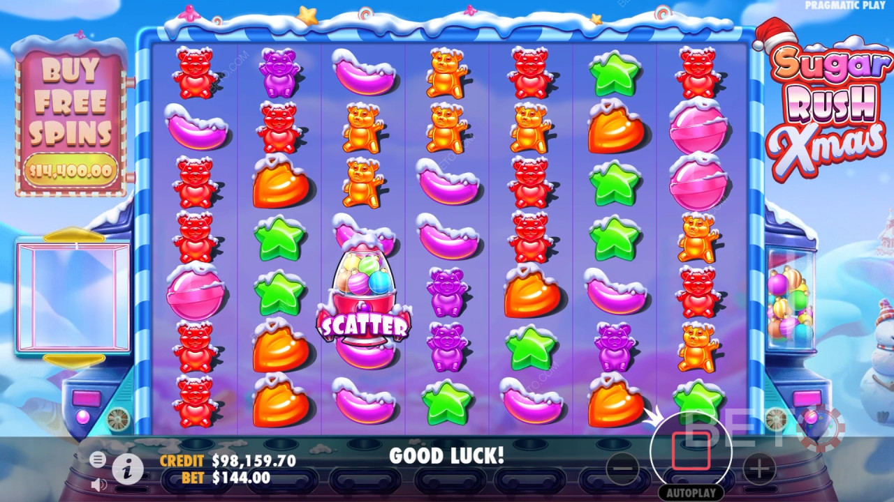BETO Slots 的 Sugar Rush Xmas 评论