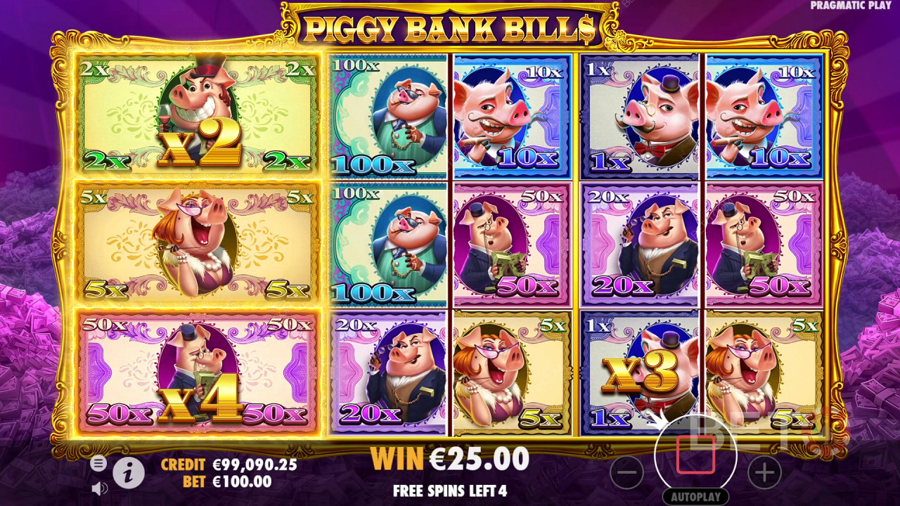 Piggy Bank Bills 免费游戏