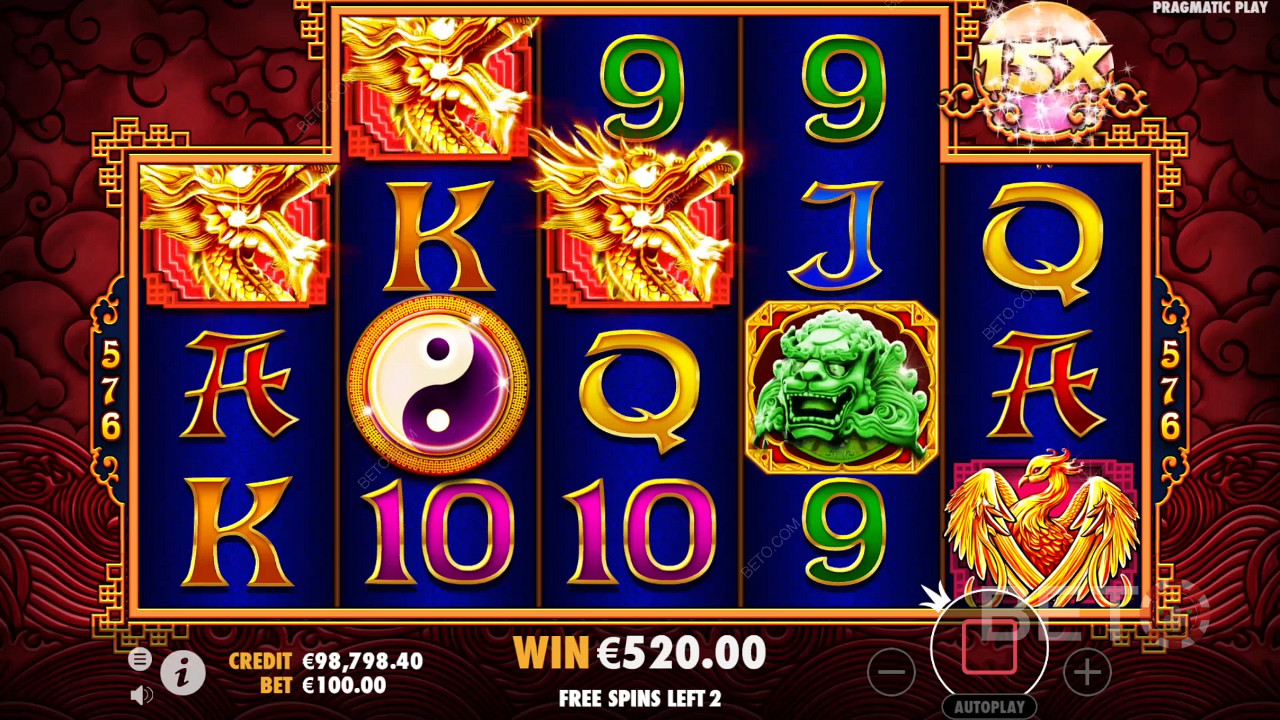 5 Lions  免费游戏