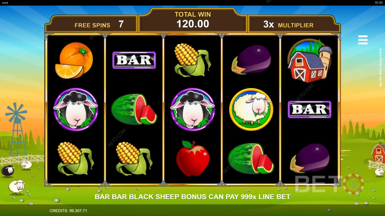 Bar Bar Black Sheep 评论 by BETO Slots