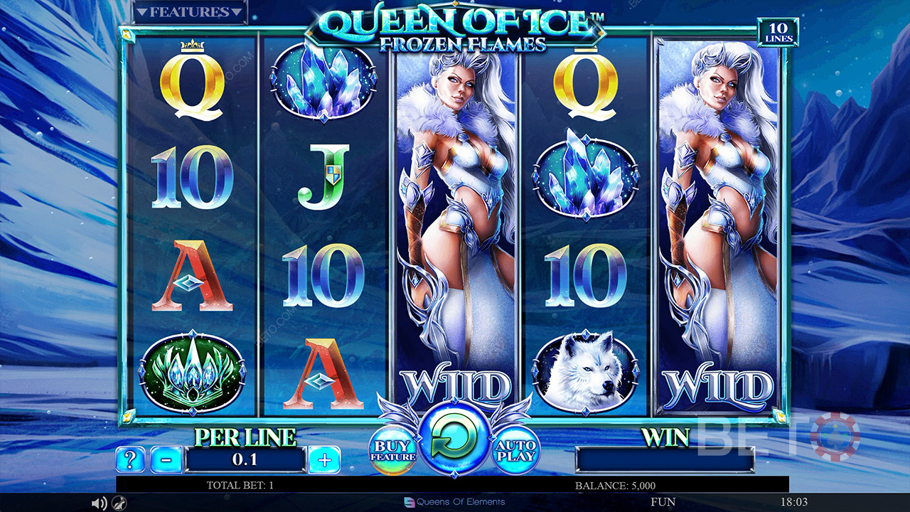 Queen of Ice Frozen Flames  免费游戏