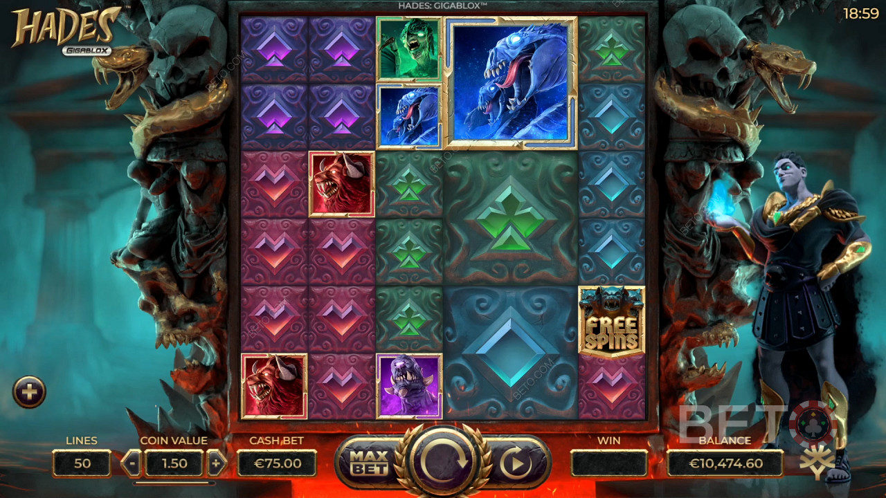Hades Gigablox  免费游戏