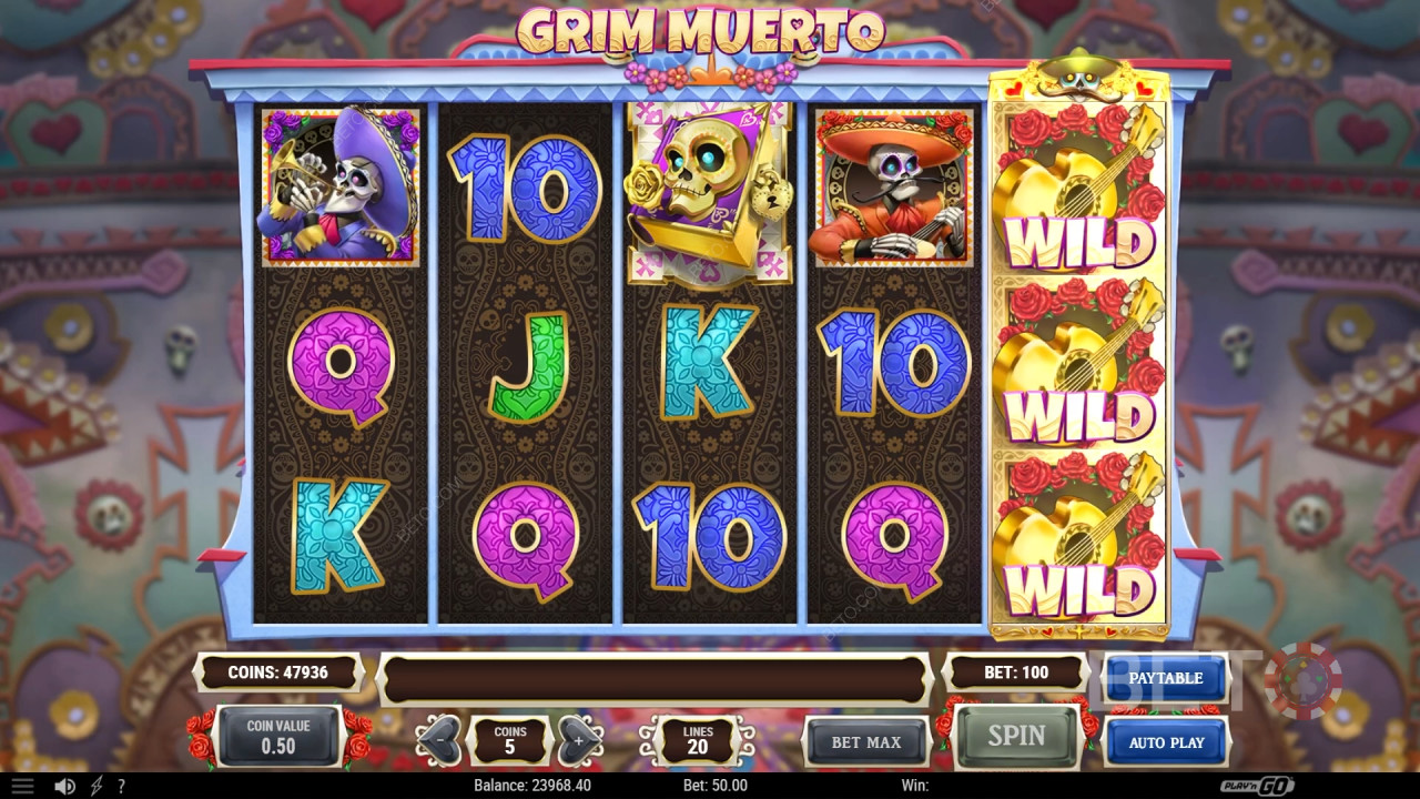 BETO 老虎机的 Grim Muerto 评论