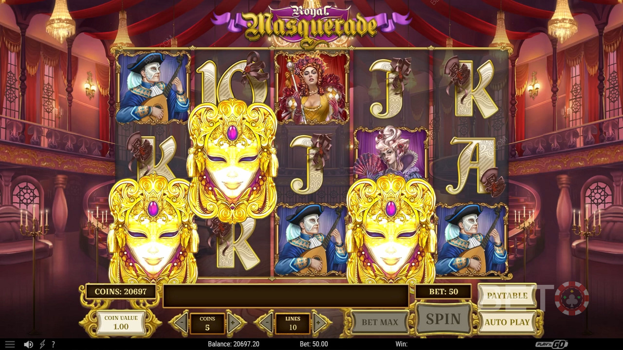 Royal Masquerade (Play'n Go)  免费游戏
