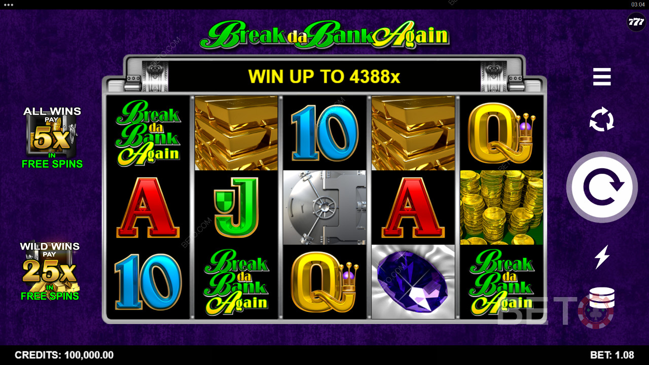 Break da Bank Again 免费游戏
