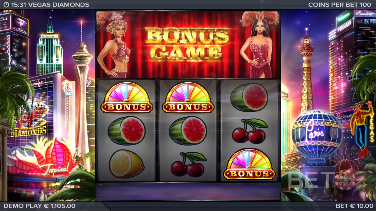 Vegas Diamonds 免费游戏