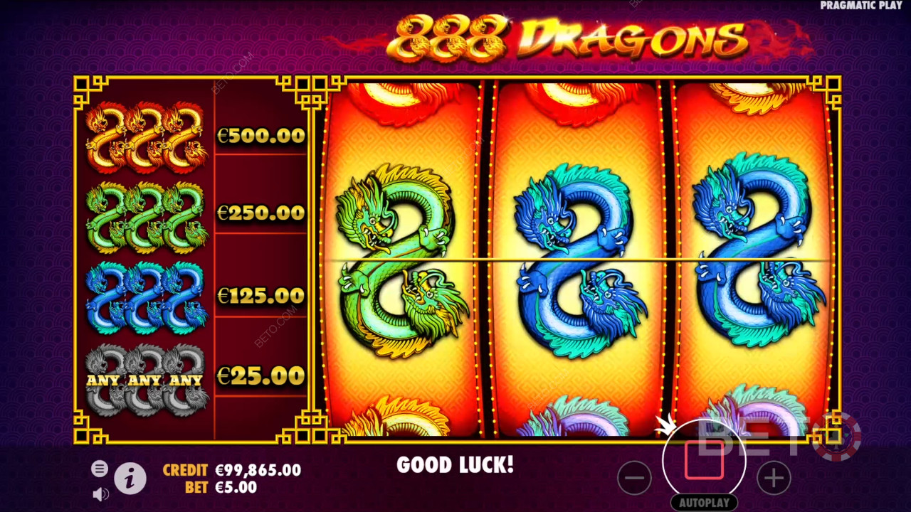 如何玩Pragmatic Play 的 888 龙游戏