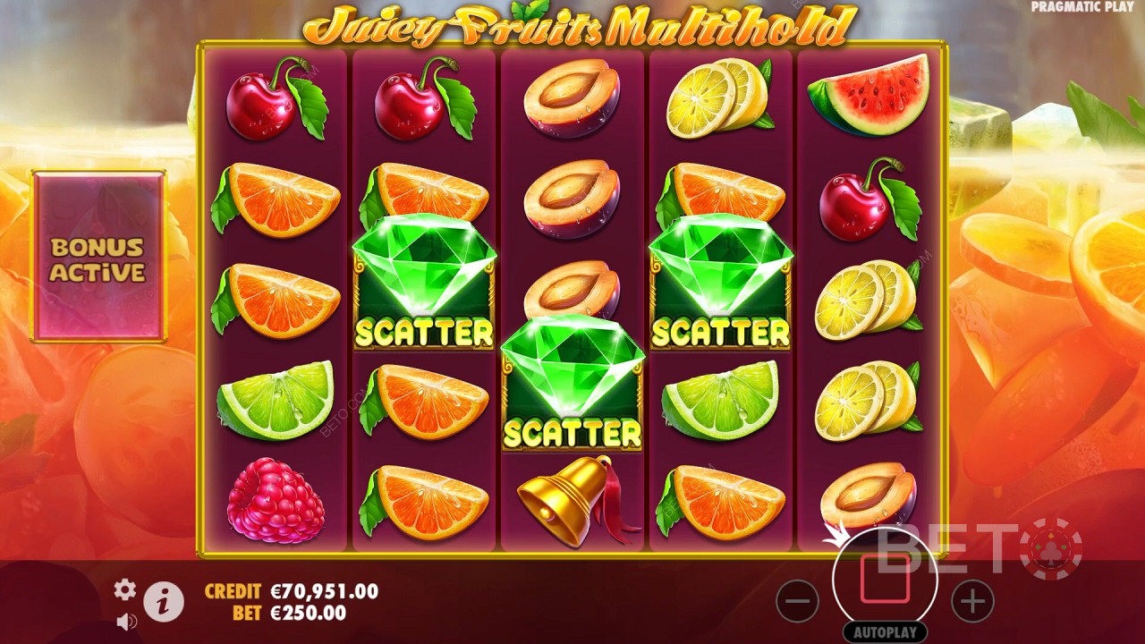 Juicy Fruits Multihold：值得一玩的老虎机？