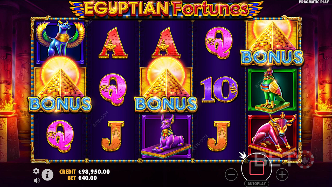 Egyptian Fortunes 免费游戏