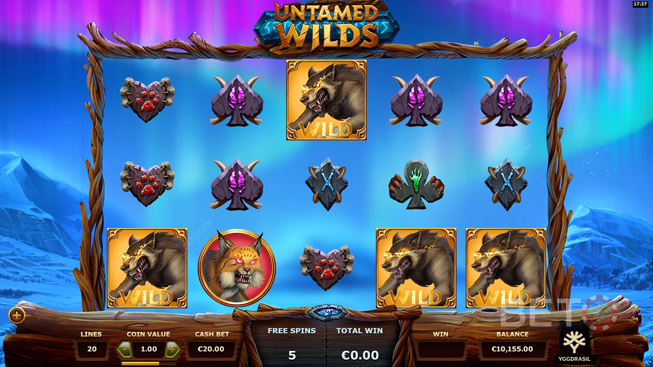 BETO 老虎机的《Untamed Wilds》评论