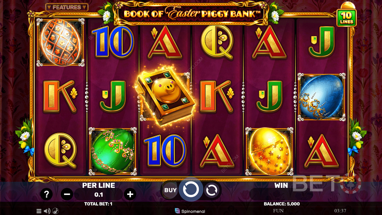 Book of Easter Piggy Bank 免费游戏