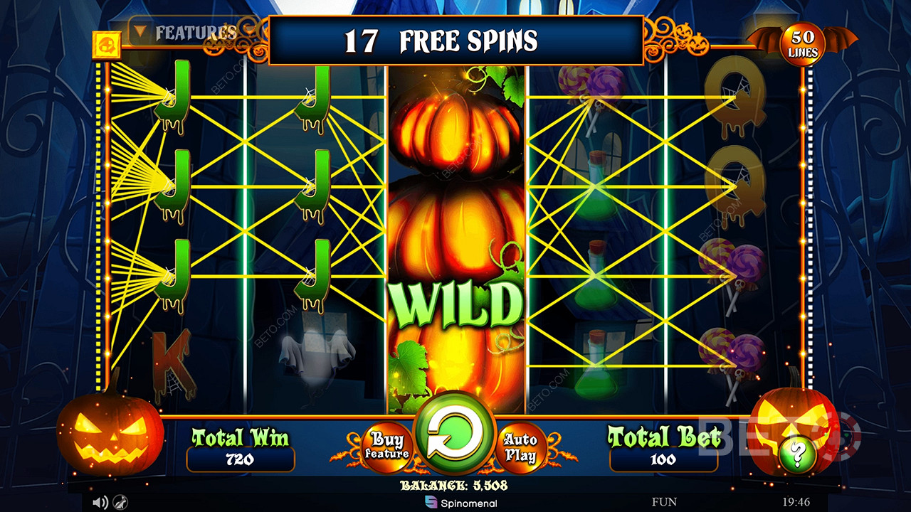 Hallow Reels 免费游戏