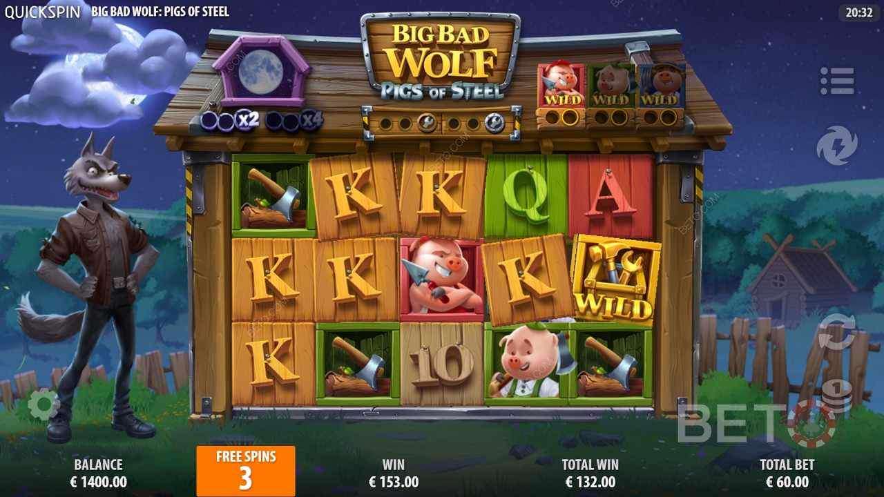 Big Bad Wolf: Pigs of Steel 免费游戏
