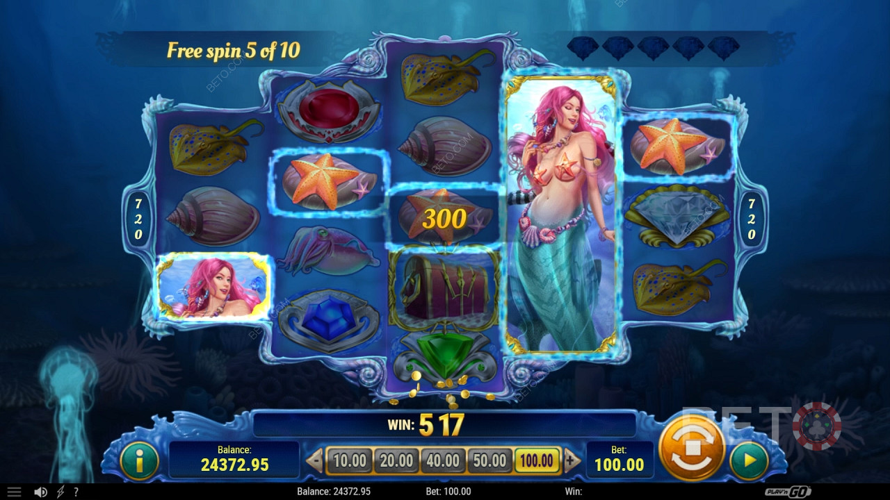 Mermaid's Diamond 免费游戏