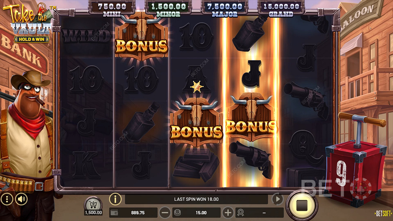 BETO 老虎机的《Take The Vault》评论