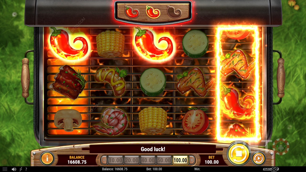 Sizzling Spins 评论 by BETO Slots