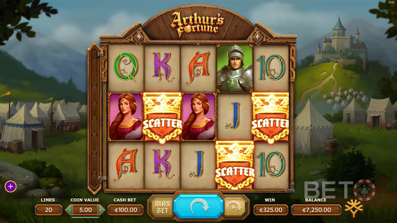 BETO 老虎机对 Arthurs Fortune 的评论