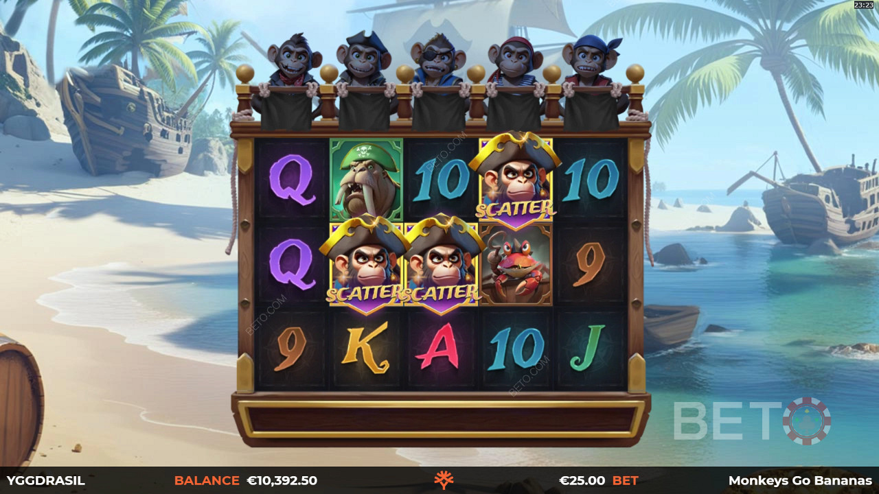 Monkeys Go Bananas MultiMax 免费游戏