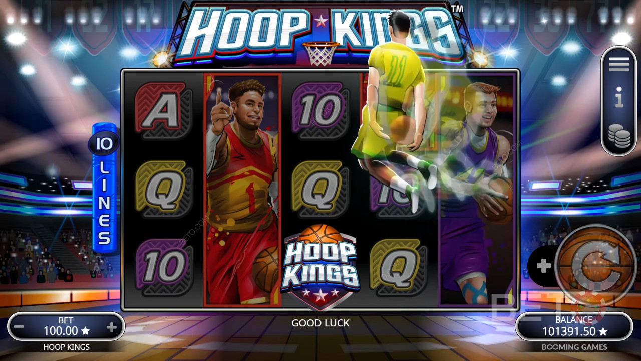 Hoop Kings 评论：BETO 老虎机