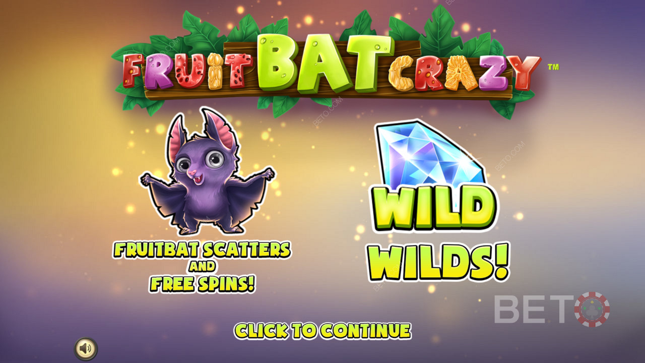 Fruit Bat Crazy - 可爱的水果蝙蝠通过狂野、分散和免费旋转为您带来无穷乐趣