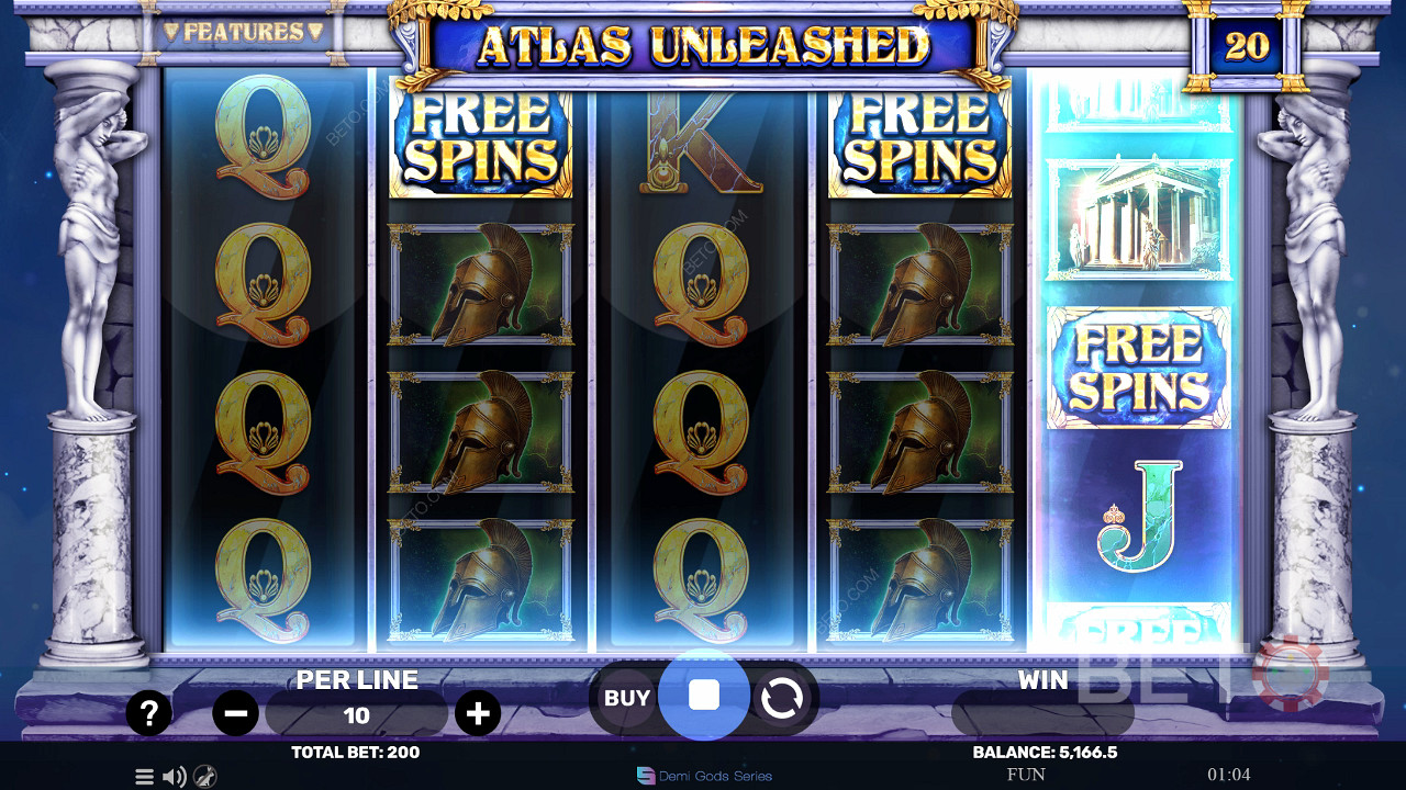 Atlas Unleashed 评论：BETO 老虎机