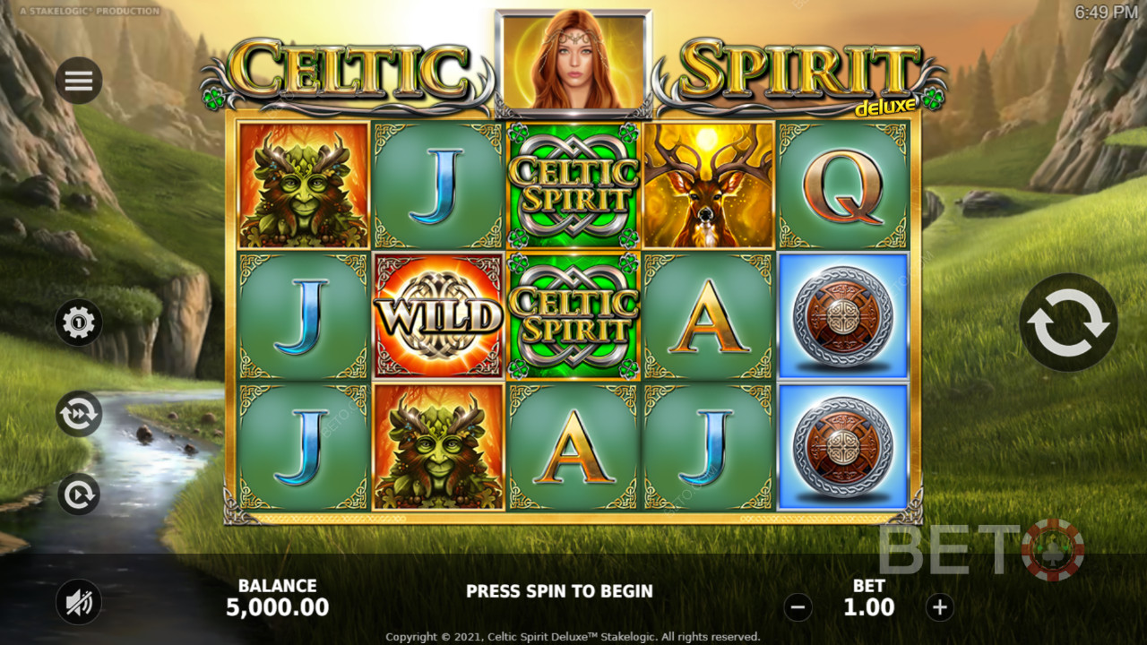 Celtic Spirit Deluxe BETO 老虎机评论